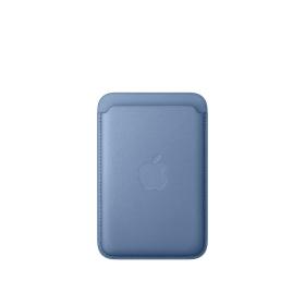iPhone FineWoven Wallet with MagSafe – Wildflower Blue